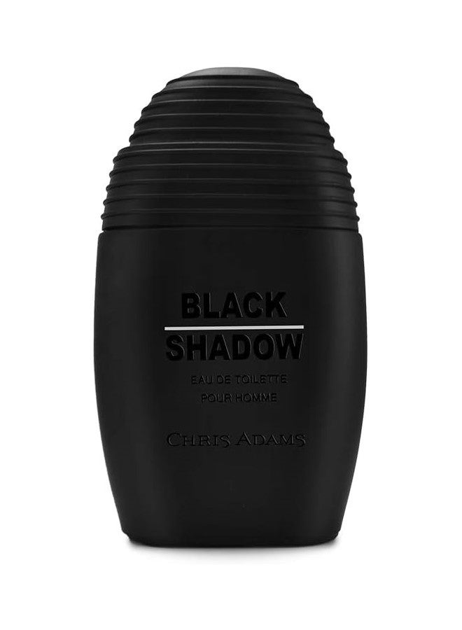 Chris Adams Black Shadow Eau de Toilette for Men 100 ml Bold Masculine Fragrance with Long-Lasting Power - Image 2